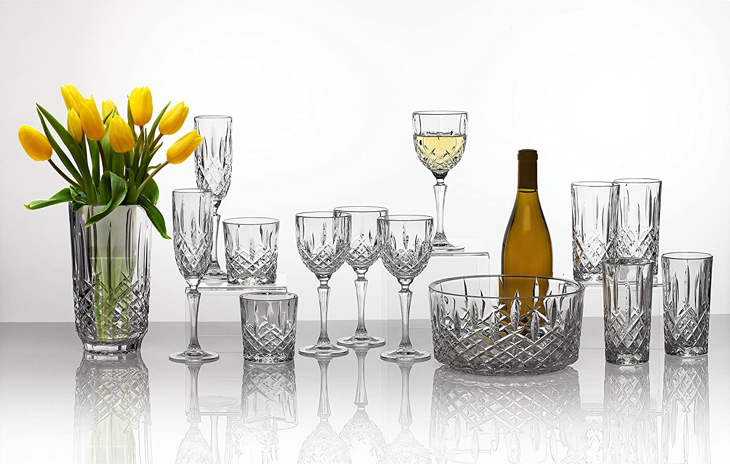 Waterford Crystal Iced Beverage Stemware for Half Off