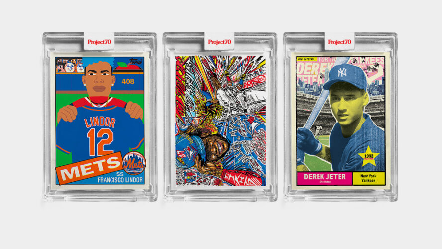 Topps 70th Anniversary Project70 Limited Edition Commemorative Cards