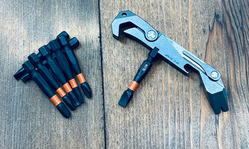 The Pichi X2 Titanium Multi-Tool Includes an Adjustable Wrench